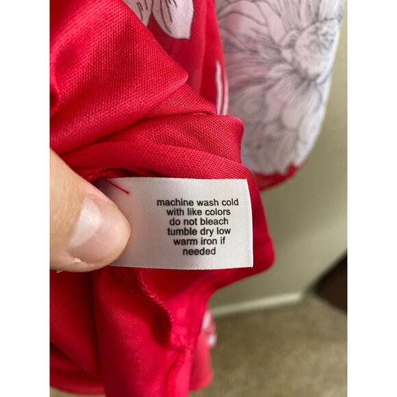 Lane Bryant Womens Pink Floral Maxi‎ Dress Plus Size 26 3/4 Sleeves polyester - Picture 5 of 8